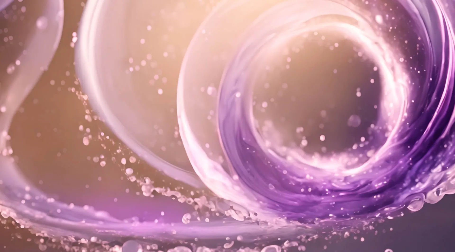 Dreamy Purple Swirl Calming Stock Video
